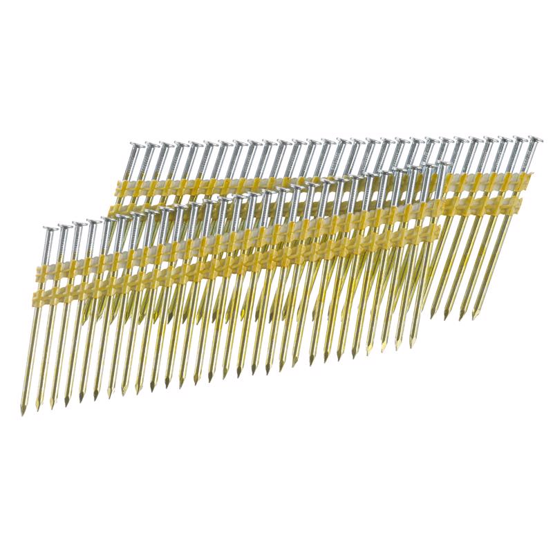 Senco 3-1/4 in. L X 10-1/4 Ga. Angled Strip Bright Nails 20 deg 4000 pk