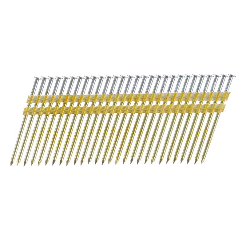Senco 3-1/4 in. L X 10-1/4 Ga. Angled Strip Bright Nails 20 deg 4000 pk