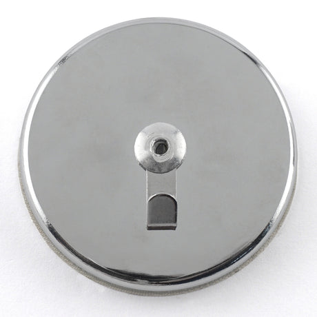 Magnet Source 2-5/8 in. L X 2.63 in. W Silver Magnetic Hooks 35 lb. pull 2 pc