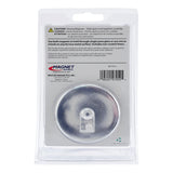 Magnet Source 2-5/8 in. L X 2.63 in. W Silver Magnetic Hooks 35 lb. pull 2 pc