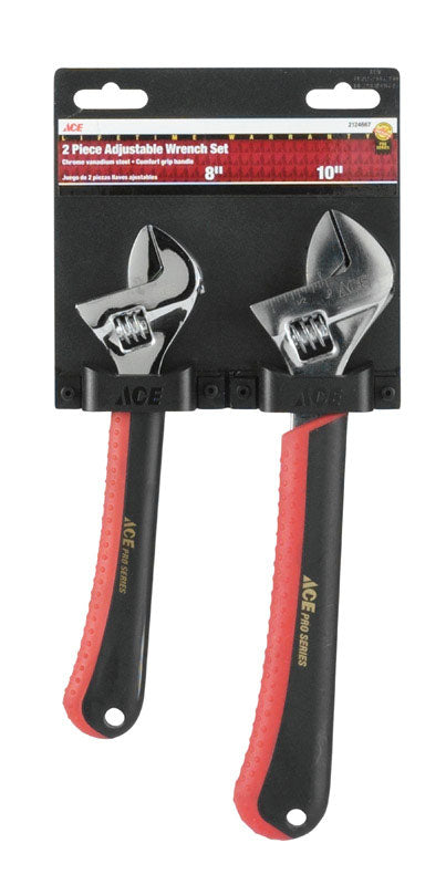 WRENCH SET ADJ 2PC ACE