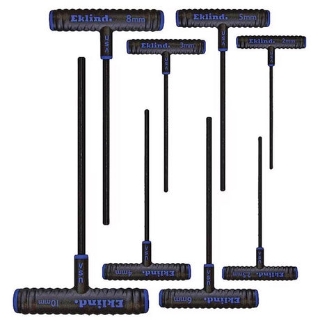 T-HANDLE HEX KEY 8PC 9"