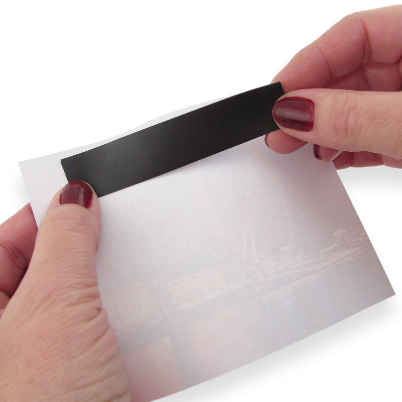 Magnet Source .75 in. W X 312 in. L Mounting Tape Black
