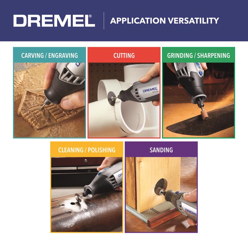 Dremel 4000 1.6 amps Corded Rotary Tool Kit