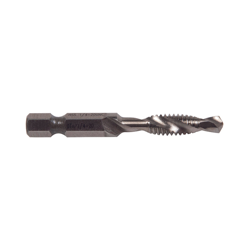 GREENLEE High Speed Steel Drill and Tap Bit 1/4-20 1 pc
