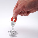 Magnet Source 1 in. L X 1.126 in. W Red Horseshoe Magnet 2 lb. pull 1 pc