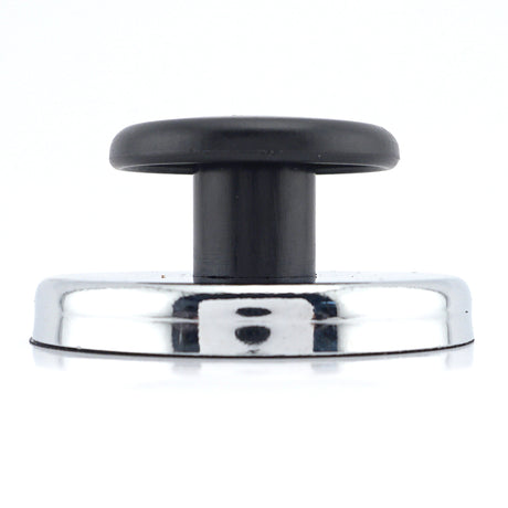 Magnet Source 1.25 in. L X 2.65 in. W Black Knob Magnet 25 lb. pull 1 pc