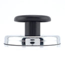 Magnet Source 1.25 in. L X 2.65 in. W Black Knob Magnet 25 lb. pull 1 pc