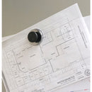 Magnet Source 1.25 in. L X 2.65 in. W Black Knob Magnet 25 lb. pull 1 pc