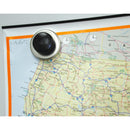 Magnet Source 1.25 in. L X 2.65 in. W Black Knob Magnet 25 lb. pull 1 pc