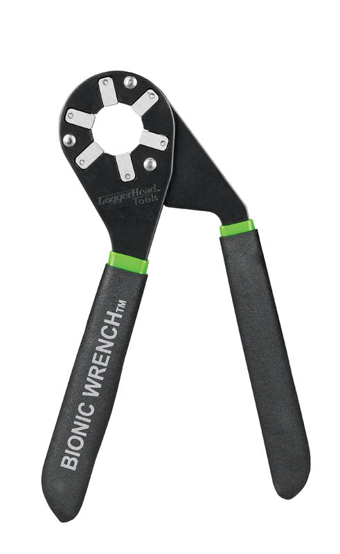 LoggerHead Tools Bionic Wrench 1/2 - 3/4 in. Metric and SAE Adjustable Wrench 8 in. L 1 pc