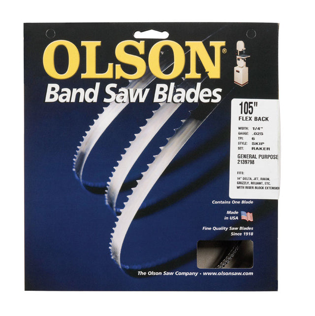 BAND SAW BLADE 105"