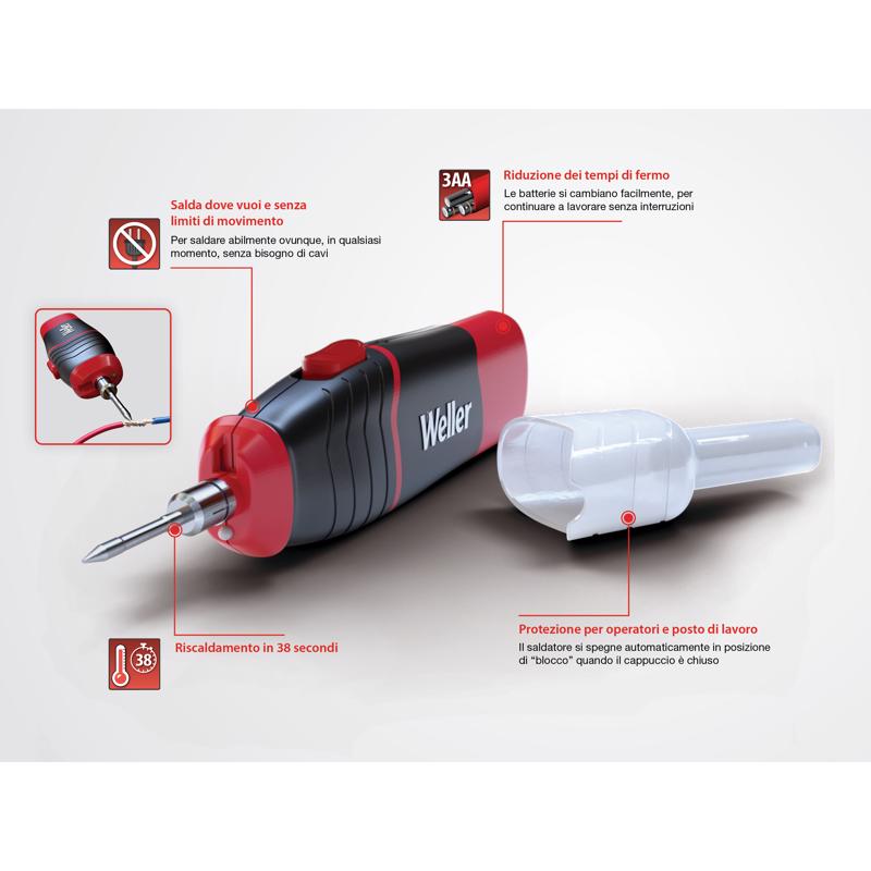 Weller Cordless Soldering Iron 4.5 W 1 pk