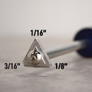 QEP 12.75 in. H X 1.3 in. W Carbide Grout Removal Tool 1 pk