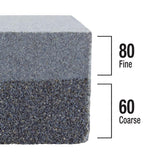 QEP 1 in. H X 2 in. W X 6 in. L Metal Rubbing Stone 1 pk