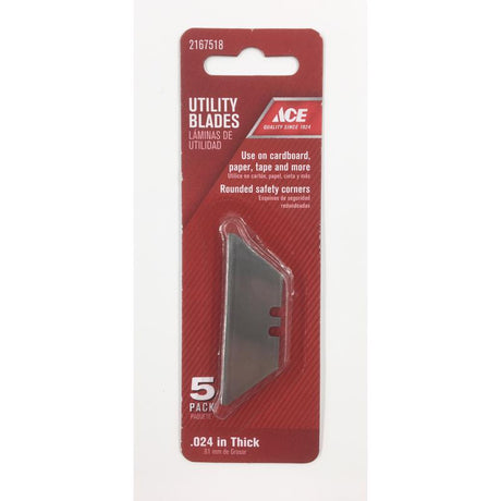 UTILITY BLADE SAFETY 5PK