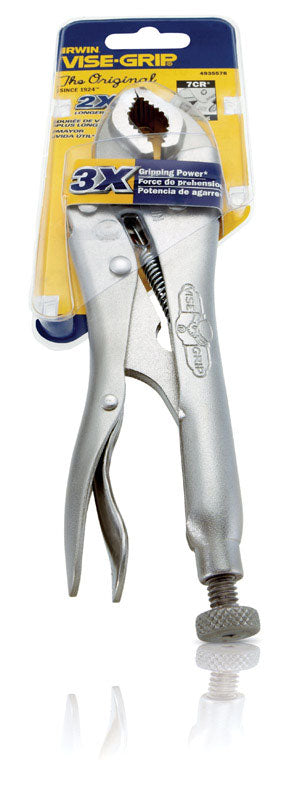 Irwin Vise-Grip 7 in. Alloy Steel Curved Pliers
