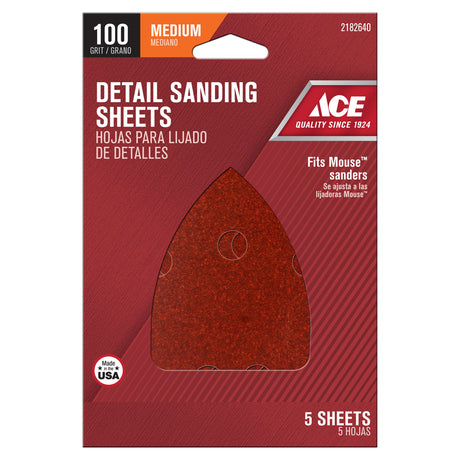 MOUSE SAND SHEET100# 5PK