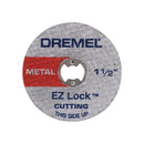 Dremel EZ Lock 1-1/2 in. D X 1/8 in. Fiberglass Metal Cut-Off Wheel 5 pk