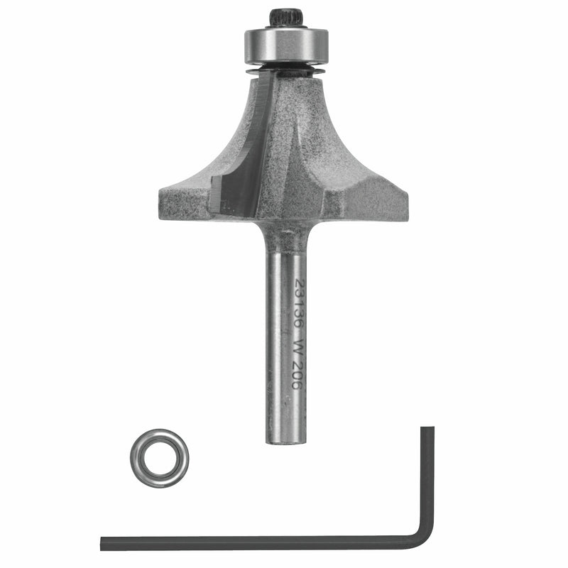 Vermont American 1-3/4 in. D X 5/8 in. X 2-5/8 in. L Carbide Tipped Round Over Router Bit