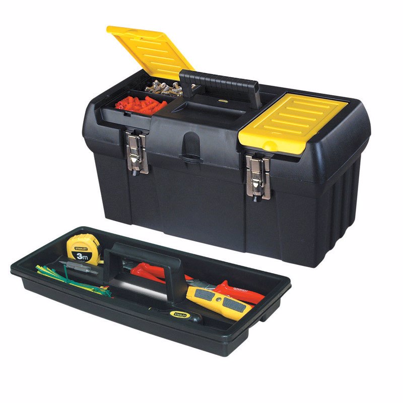 Stanley 19.2 in. Toolbox Black/Yellow