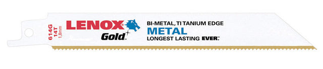 RECEIP BLD 6"14T GOLD 5PK