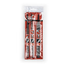 Nicholson 6 in. L X 3.45 in. W High Carbon Steel Assorted File Set 3 pc