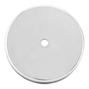 Magnet Source .303 in. L X 2.04 in. W Silver Round Base Magnet 25 lb. pull 1 pc