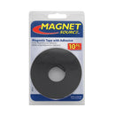 Magnet Source .5 in. W X 120 in. L Mounting Tape Black