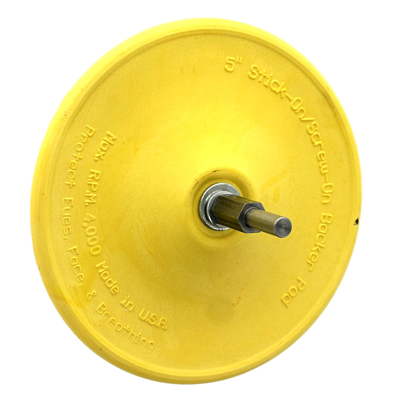 Ace 5 in. D Plastic Backing Pad 1/4 in. 3000 rpm 1 pc