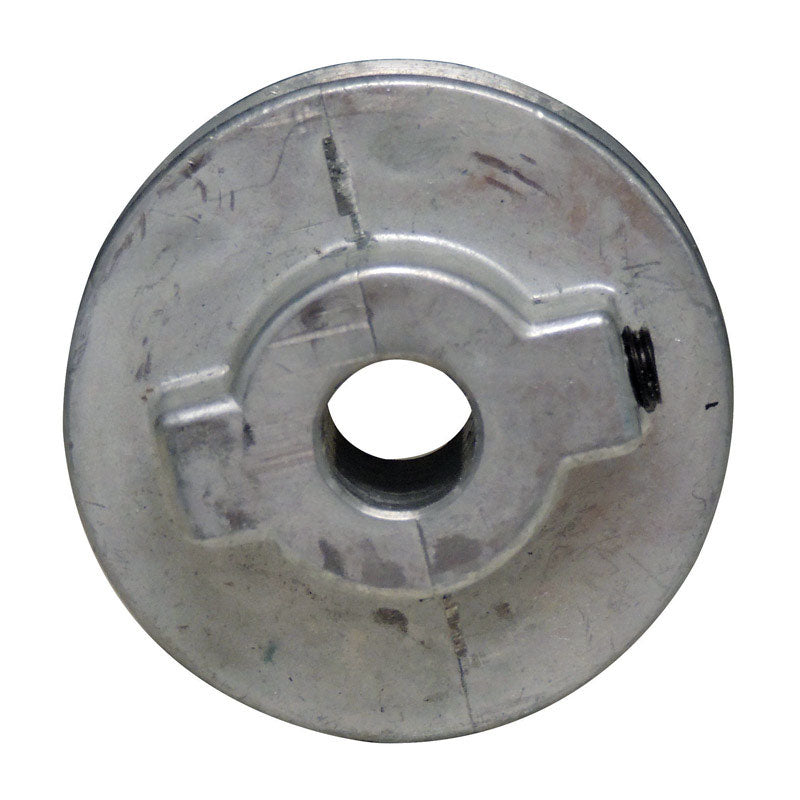 Chicago Die Cast 1 3/4 in. D Zinc Single V Grooved Pulley