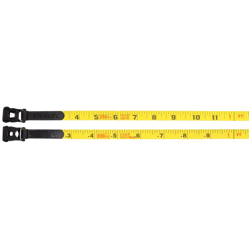 Stanley 200 ft. L X 0.5 in. W Fiberglass Long Tape Measure 1 pk