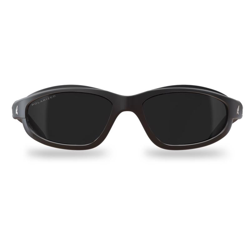 Edge Eyewear Dakura Polarized Safety Glasses Smoke Lens Black Frame 1 pc