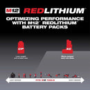 Milwaukee M12 RedLithium XC 3 Ah Lithium-Ion High Capacity Battery Pack 1 pc