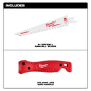 Milwaukee 6 in. Bi-Metal Folding Jab Saw 18 TPI 2 pc