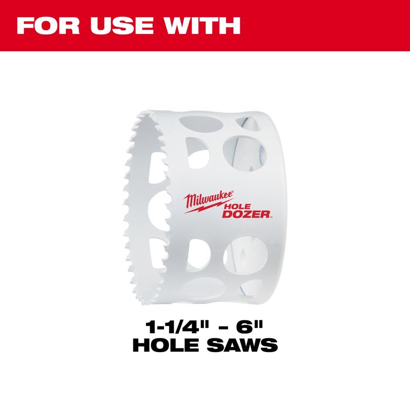 Milwaukee Hardened Steel Hole Saw Arbor 1 pk