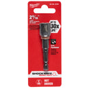 Milwaukee Shockwave 7/16 in. X 2-9/16 in. L Steel Nut Driver 1 pc