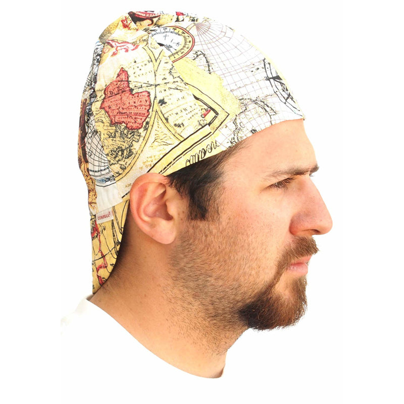 Forney 7.25 in. H X 7.25 in. W Cotton Welding Cap Multicolored 1 pc