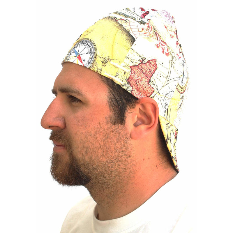 Forney 7.25 in. H X 7.25 in. W Cotton Welding Cap Multicolored 1 pc