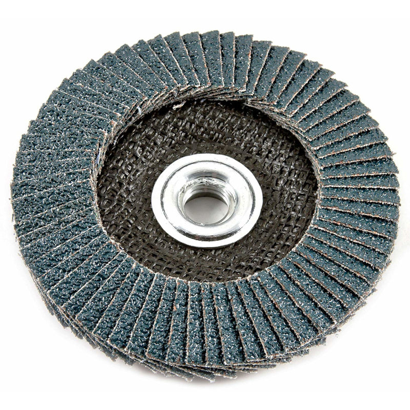 Forney 4-1/2 in. D X 5/8-11 in. Zirconia Aluminum Oxide Flap Disc 60 Grit 1 pc