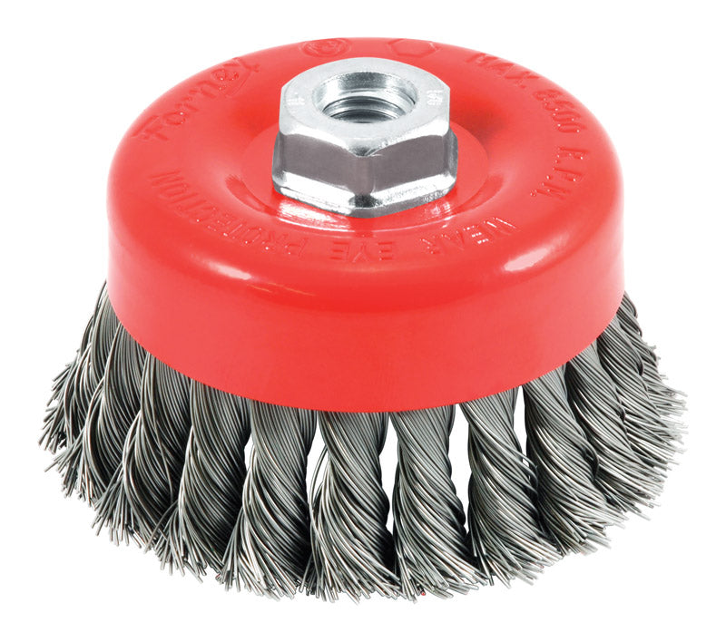 KNOT CUP BRUSH 4"X5/8