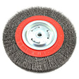 CRIMPED WIRE WHEEL 8"