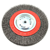 CRIMPED WIRE WHEEL 8"