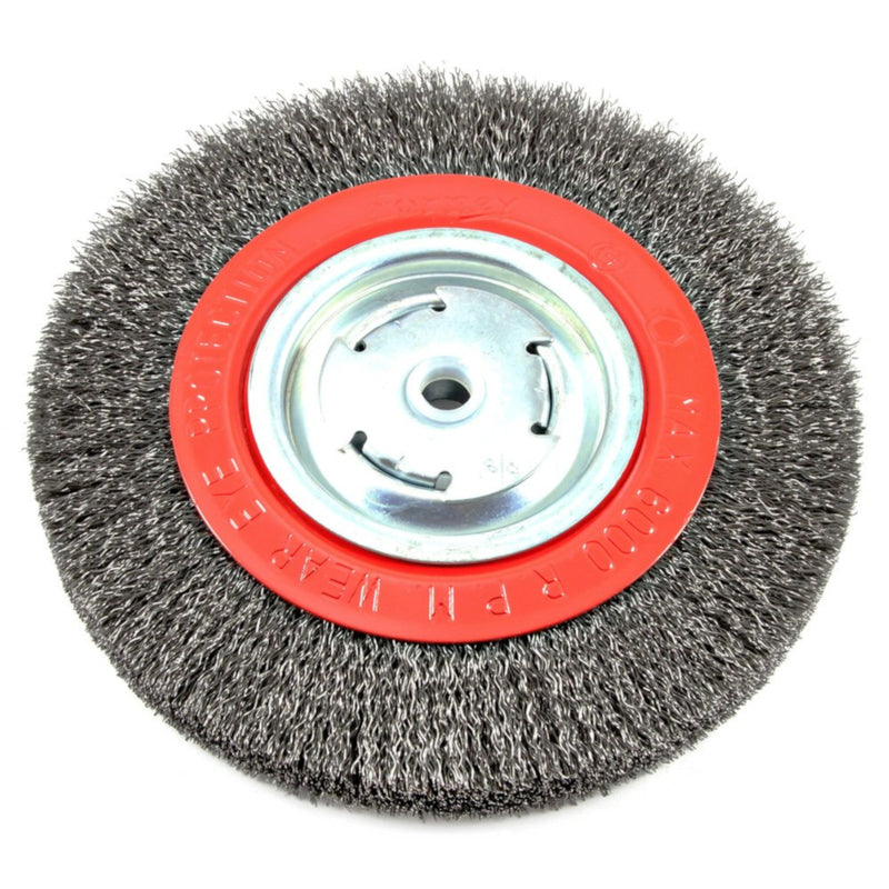 CRIMPED WIRE WHEEL 8"