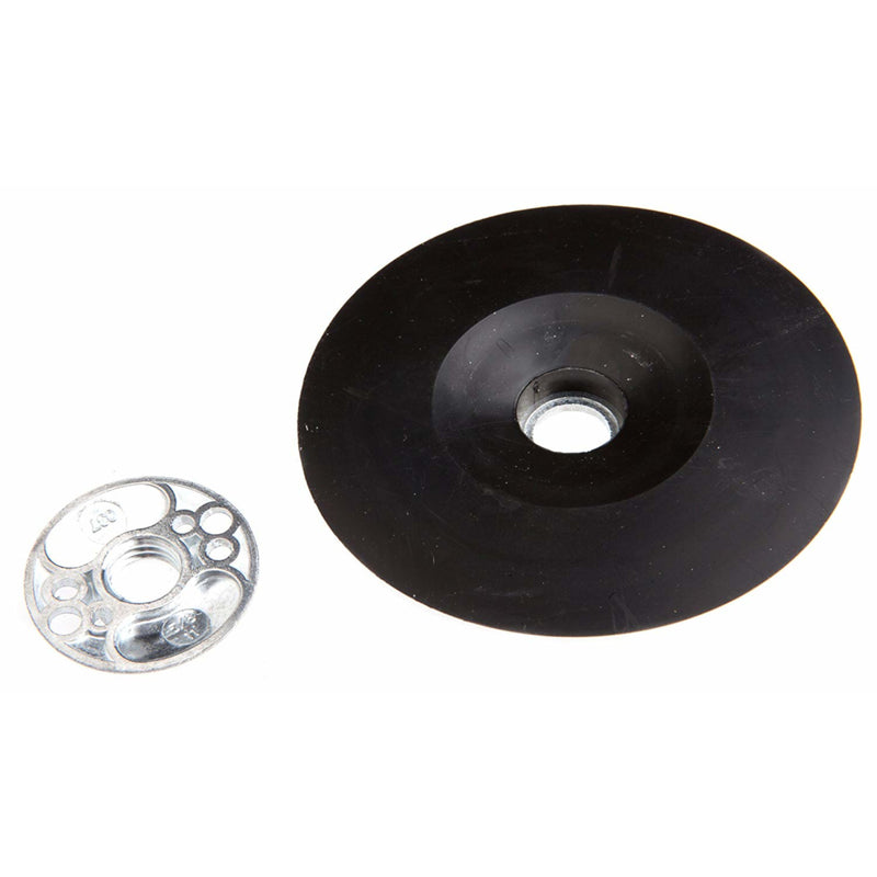 Forney 4-1/2 in. D Rubber Backing Pad 5/8 in.-11 10000 rpm 1 pc