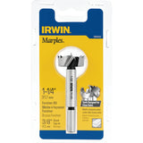 Irwin Marples 1-1/4 in. X 4 in. L Carbon Steel Forstner Drill Bit Round Shank 1 pc