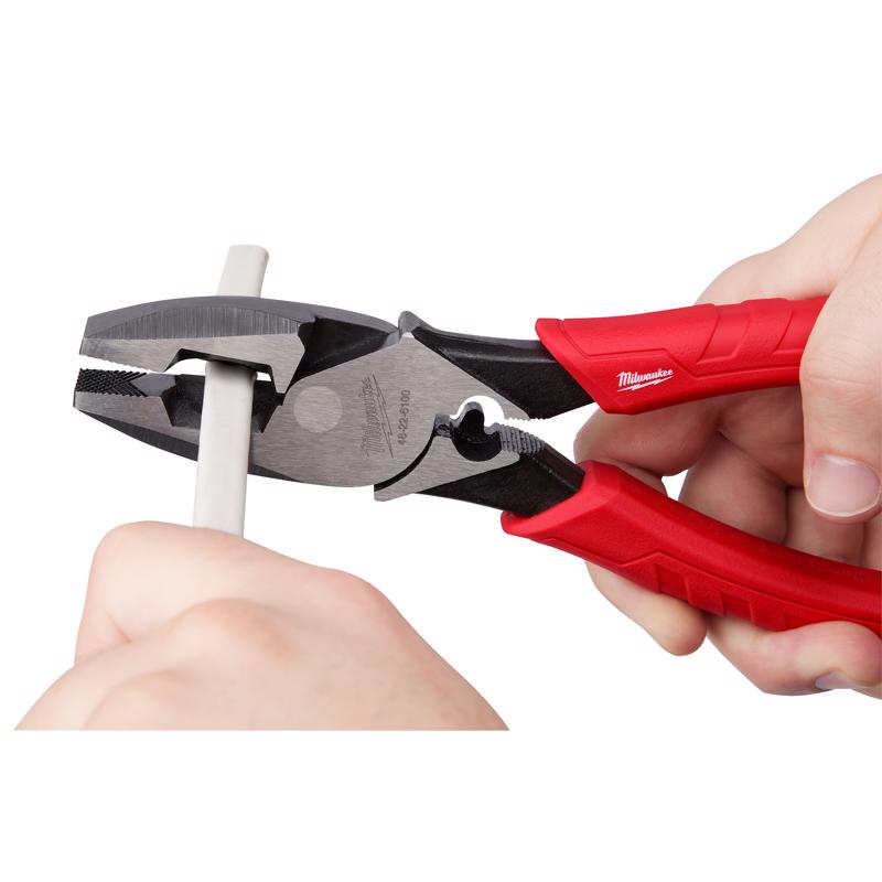 Milwaukee 9 in. Forged Alloy Steel High Leverage Linesman Pliers