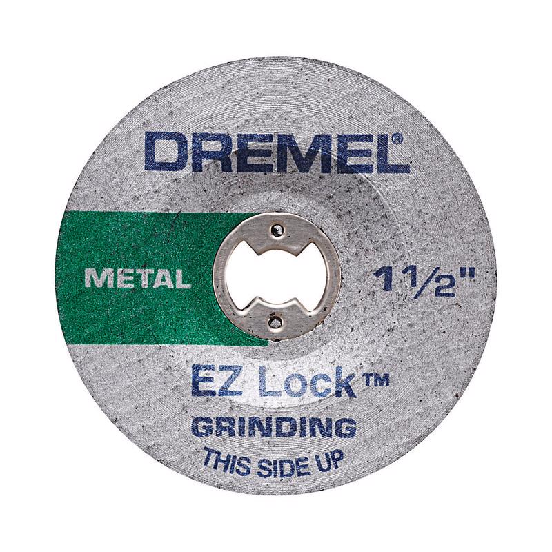 Dremel EZ Lock 1-1/2 in. D Metal Grinding Wheel