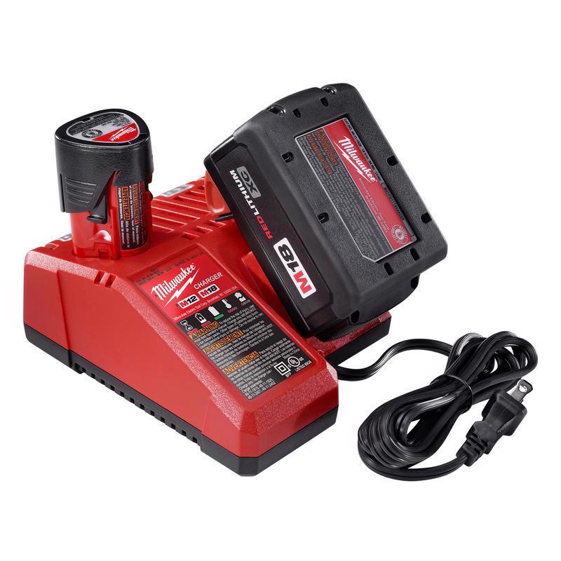 Milwaukee M18/M12 18/12 V Wall Battery Charger 1 pc