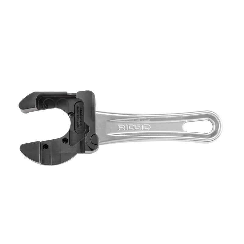RIDGID Autofeed 1-1/8 in. Cutter with Ratchet Handle Black/Silver 1 pc